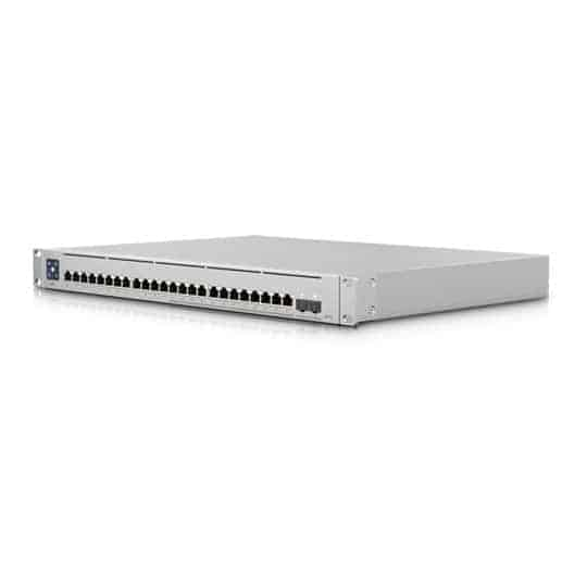 Ubiquiti 24 Port PoE Enterprise Managed Switch 2.5GbE + 10GbE SFP+ 400W